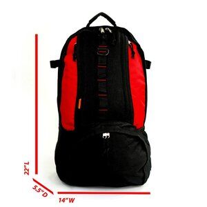 All Sports/School Backpack w/ Ball Storage Helmet Compartment & Bat Holder